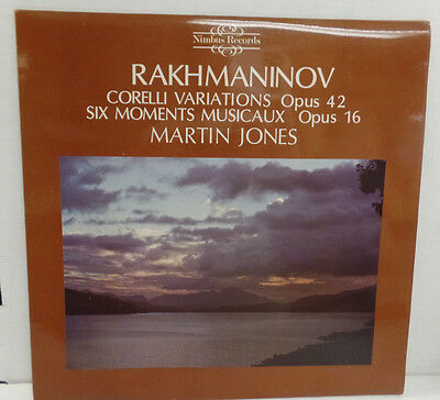 Rakhmaninov, Corelli Variations Op.42, Six Moments Musicaux 33RPM 060516 TLJ
