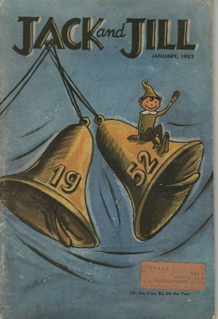 Jack and Jill Magazine January 1952 020820LLE