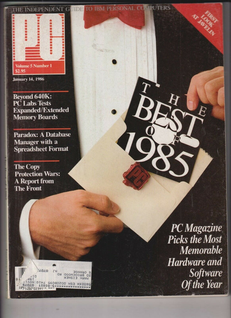 PC Magazine Beyond 640K & Copy Protection Wars January 14, 1986 120619nonr