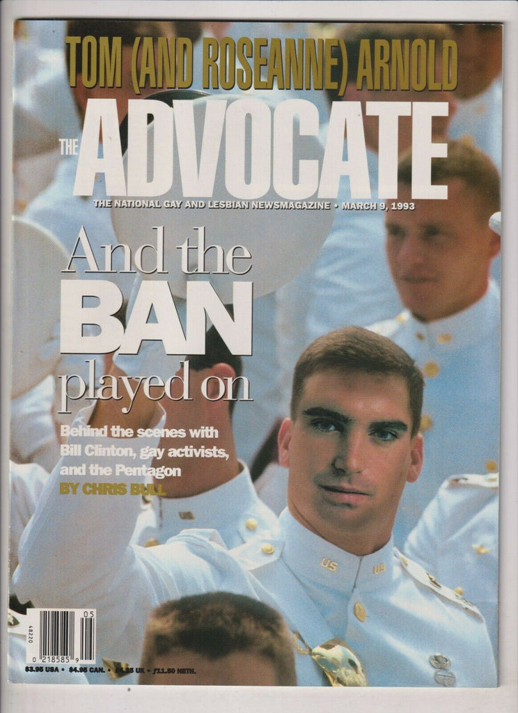 The Advocate Gay Interest Mag Tom And Roseanne Arnold March 9, 1993 031220nonr
