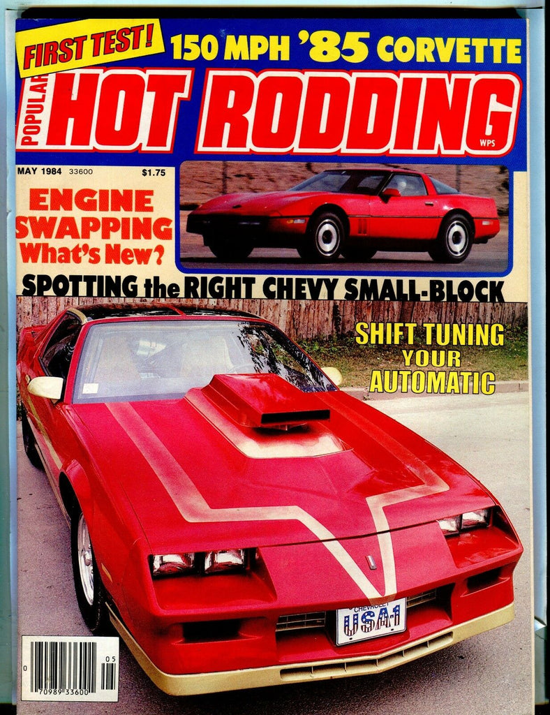 Popular Hot Rodding Magazine May 1984 Shift Tuning EX 021917jhe