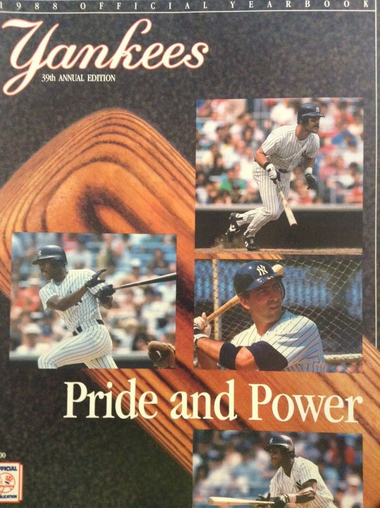 Yankees Yearbook Magazine 39th Annual Pride And Power 111218nonrh