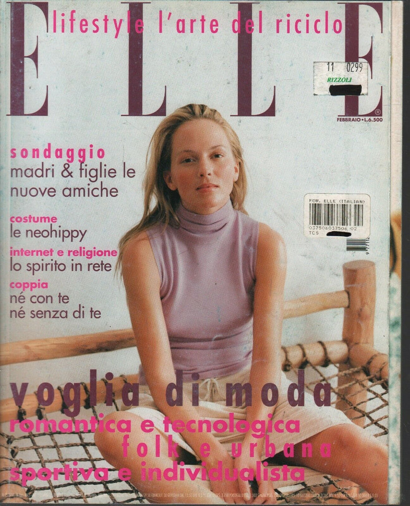 Elle Italian Fashion Magazine February 1999 Jackie Kennedy 100520ame