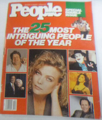 People Weekly Magazine The 25 Most Intriguing December/Jan 1990 NO ML 043014R
