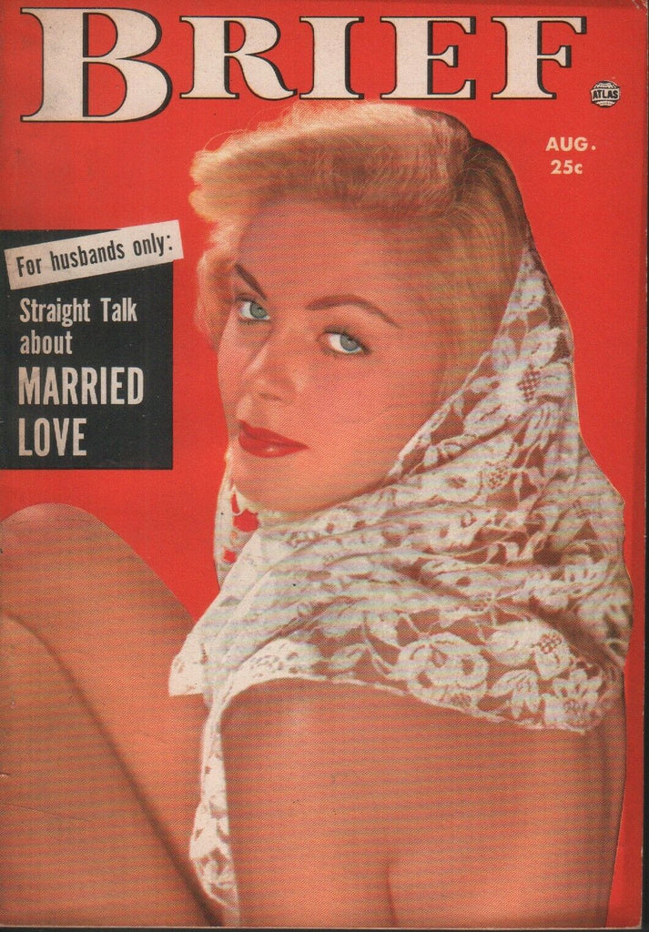 Brief Digest August 1953 Elaine Stewart Cheesecake Pin Up 070819AME