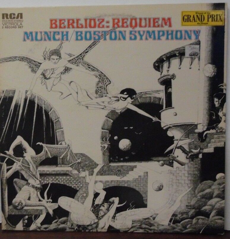 Berlioz: Requiem Munch Boston Symphony 2-record set VICS6043 100818LLE