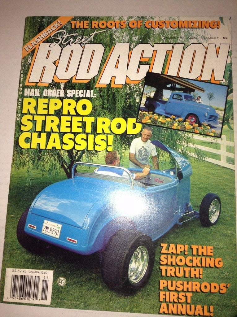 Rod Action Magazine Repro Street Rod Chassis November 1989 042017nonrh