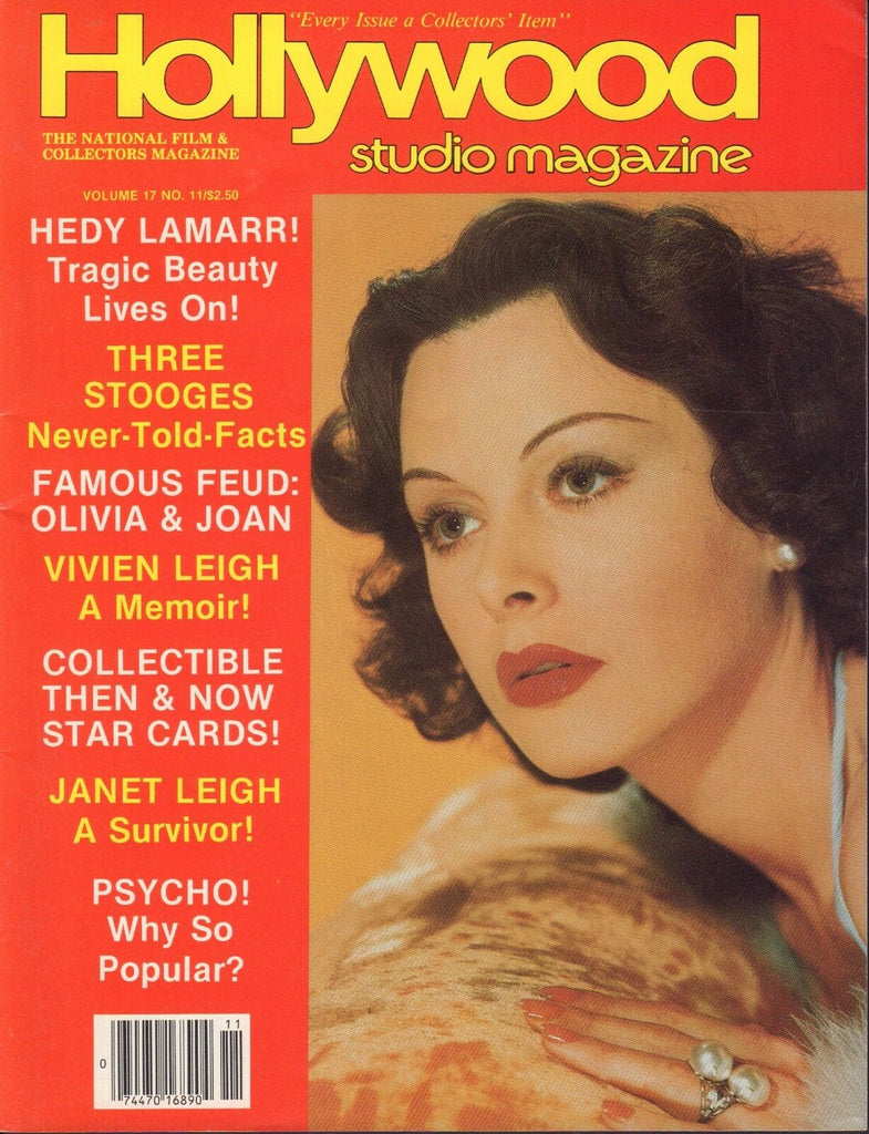 Hollywood Studio Magazine November 1984 Hedy Lamarr 071917nonjhe