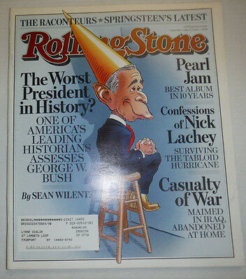 Rolling Stone Magazine Pearl Jam & Nick Lachey May 2006 021615R