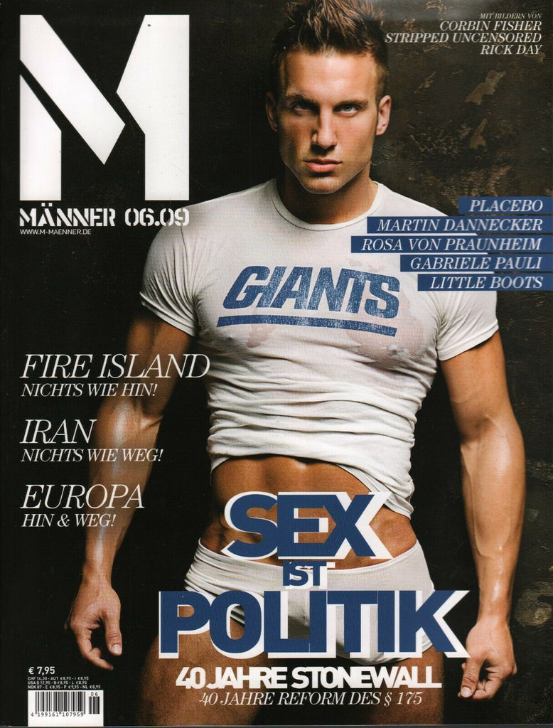 Manner German Gay Interest Magazine June 2009 Jahre Stonewall 030420AME