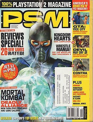 PSM November 2002 Mortal Kombat Deadly Alliance, WrestleMania w/ML VG 070816DBE2
