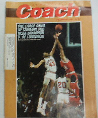 Scholastic Coach Magazine NCCA Champion U Of Louisville November 1986 052315R