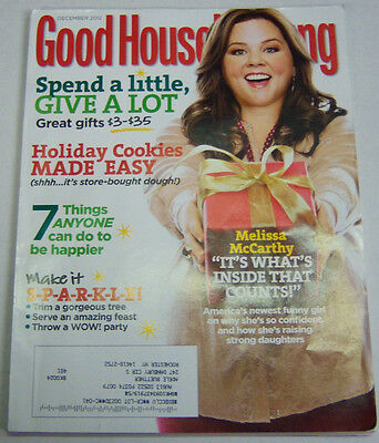 Good Housekeeping Magazine Melissa McCarthy December 2012 032913R