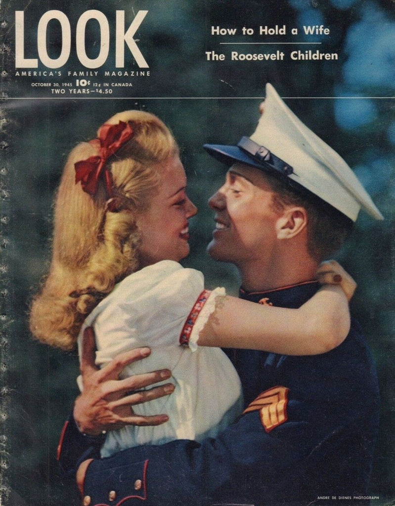 Look October 30 1945 Franklin D Roosevelt Andre De Dienes 011419DBE