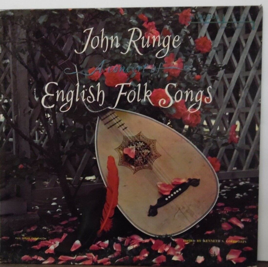John Runge A concert of English folk songs vinyl RLP12-814 031718LLE