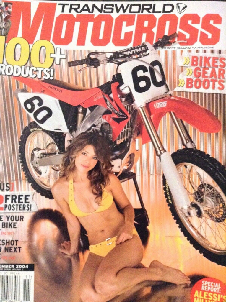 Transworld Motocross Magazine Alessi's Millville Debut November 2004 122318nonrh