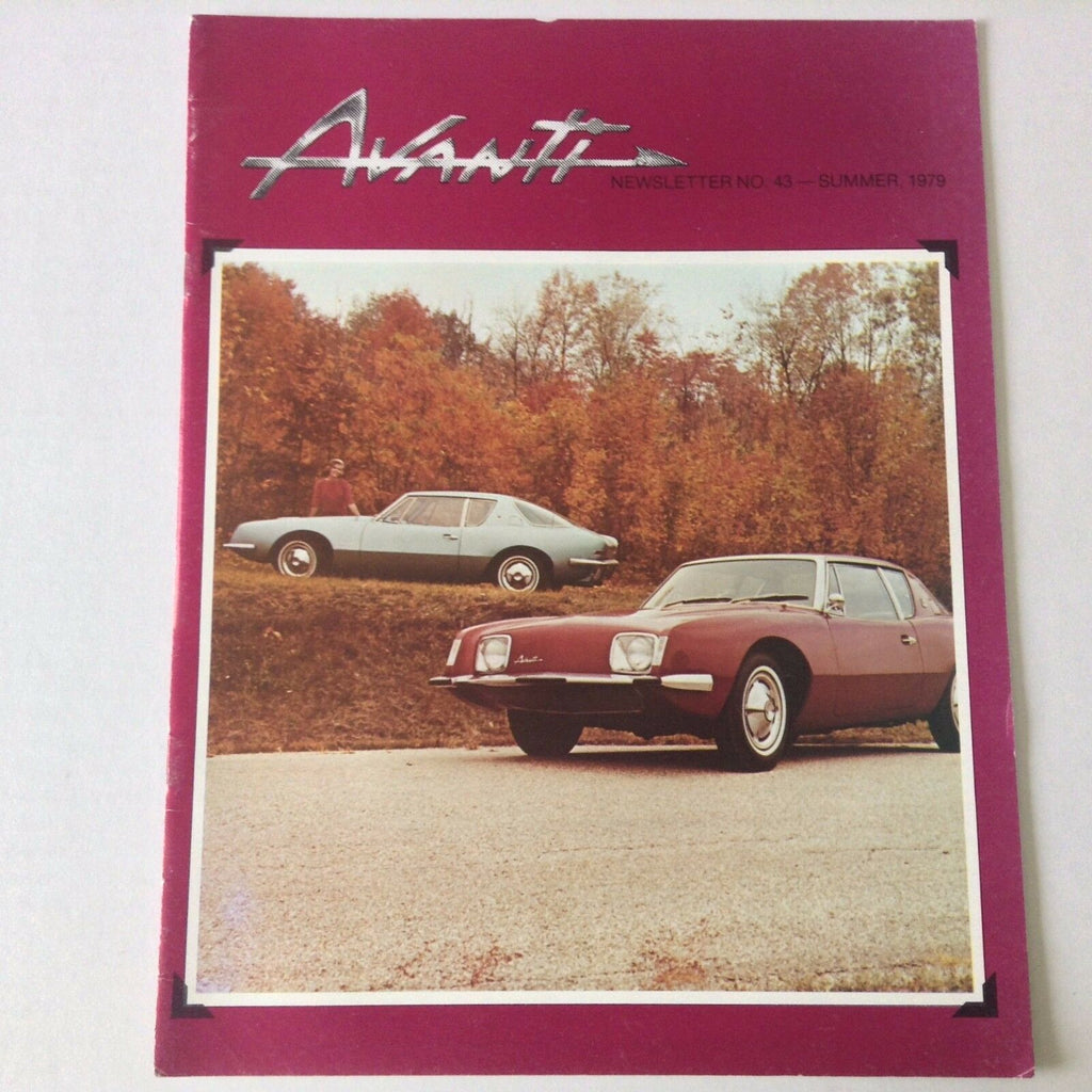 Avanti Magazine Studebaker Dealer Into No.43 Summer 1979 052217nonrh