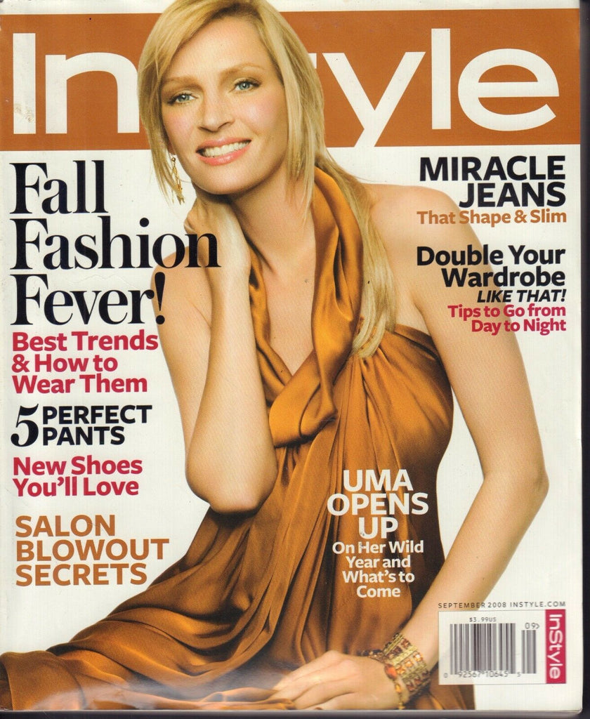 InStyle September 2008 Uma Therman 052317nonDBE