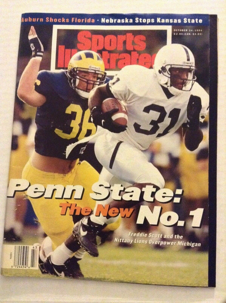 Sports Illustrated Freddie Scott Nittany Lions October 24, 1994 092019nonrh