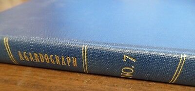 Agardograph #7 1955 Bound into Hardcover Book Ex-FAA Library 012216ame3