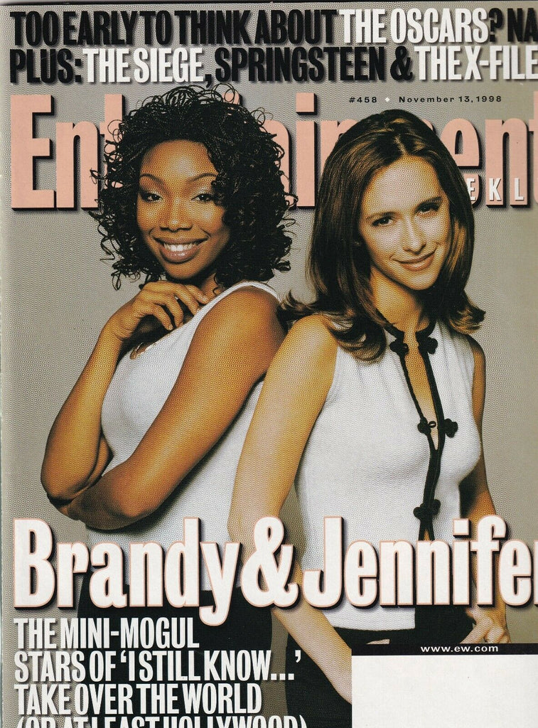 Entertainment Weekly Brandy & Jennifer Hewitt November 13, 1998 070219nonr