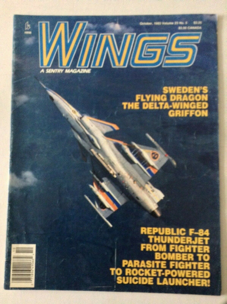 Wings Aviation Magazine Sweden's Flying Dragon October 1993 050319nonrh