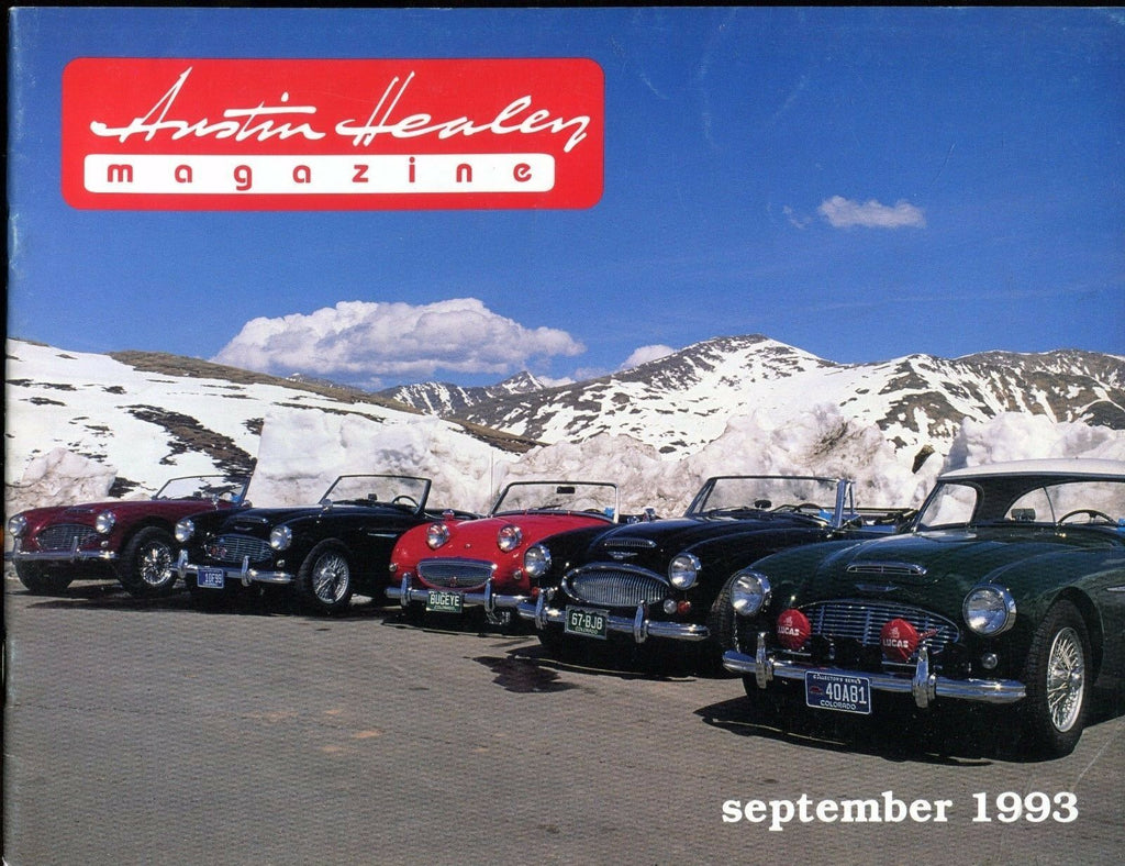 Austin Healey Magazine September 1993 Colorado EX w/ML On Back 022717nonjhe