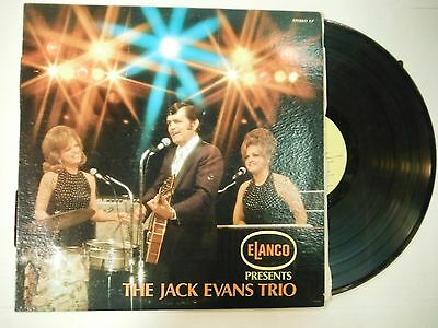 33 RPM Vinyl The Jack Evans Trio Elanco PRP-4369-1 120814KME