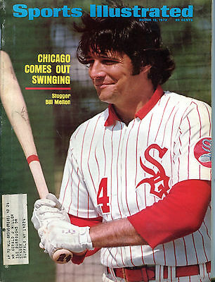 Sports Illustrated Magazine March 12 1973 Bill Melton EX 040416jhe