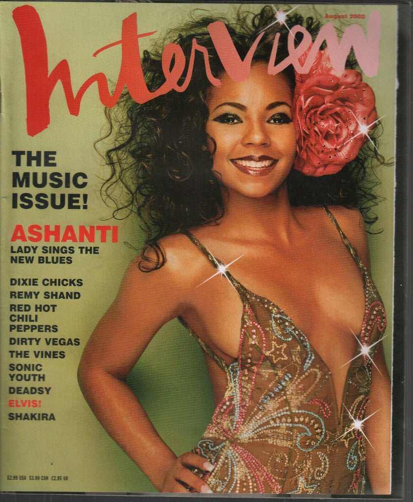 Interview Fashion Magazine August 2002 Ashanti Dixie Chicks Shakira 100219AME2