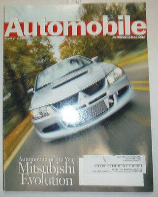 Automobile Magazine Mitsubishi Evolution January 2004 041015R