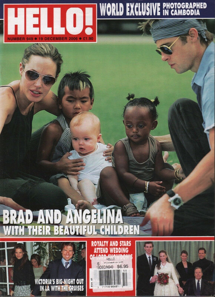 Hello! Magazine December 19 2006 Brad Pitt Angelina Jolie Tom Curise 062918DBE3