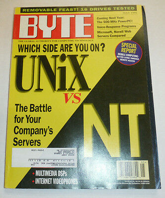 Byte Magazine Unix Vs Nt May 1996 111314R1