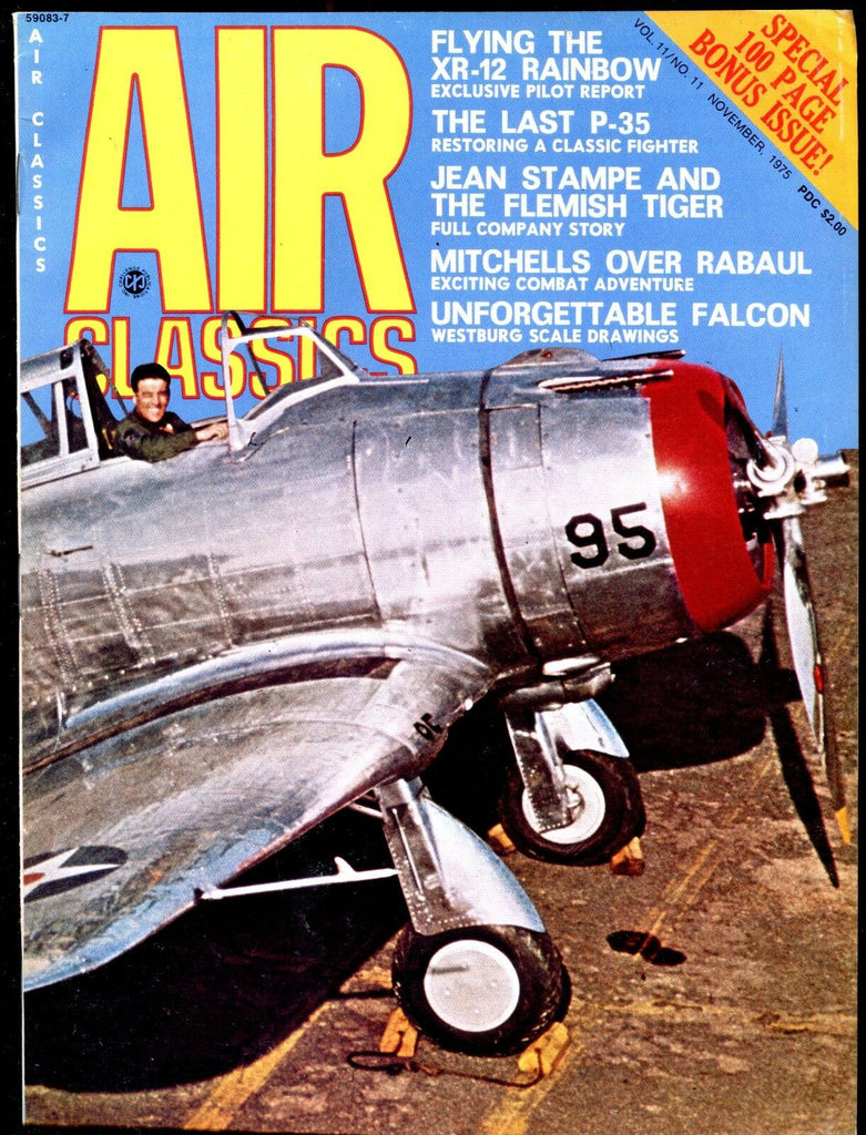 Air Classics Magazine November 1975 XR-12 Rainbow EX No ML 121116jhe