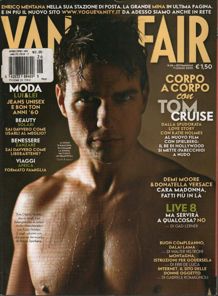 Vanity Fair Italian July 2005 Tom Cruise Demi Moore Donatella Versace 031220AME