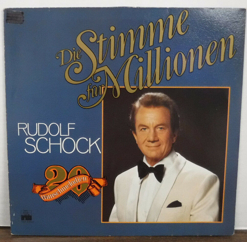 Rudolf Schock Die Stimme Fur Millionen 34 390 5 Ariola 092917mne
