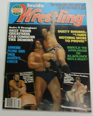 Inside Wrestling Magazine Dusty Rhodes & Andre The Giant October 1977 091914R