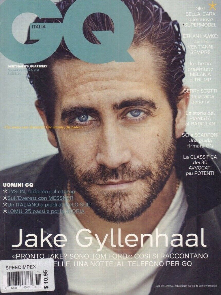 GQ Italia November 2016 Jake Gyllenhaal Mathew Brookes 120518DBF2