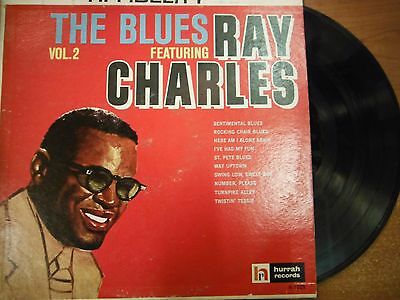 33 RPM Vinyl Ray Charles The Blues Vol 2 Hurrah Records H1025 050615SM