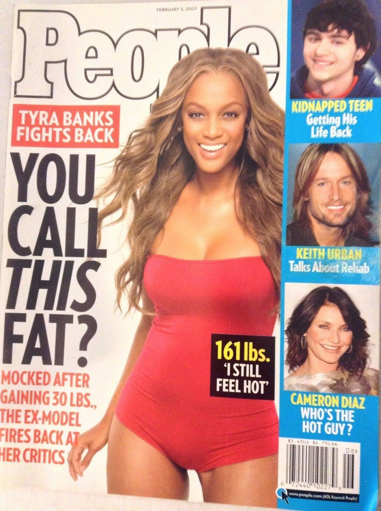 People Magazine Tyra Banks Fights Back February 5, 2007 NO ML 081017nonrh3