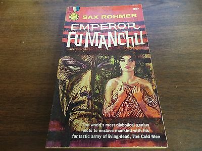 Emperor Fumanchu Sax Rohmer 1959 190pgs Mystery Novel 121415ame