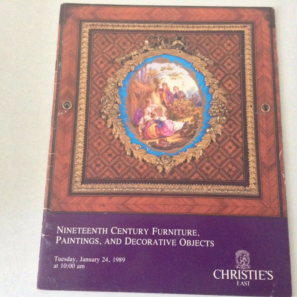 Christie's East Art Catalog Decorative Objects january 24, 1989 060917nonrh