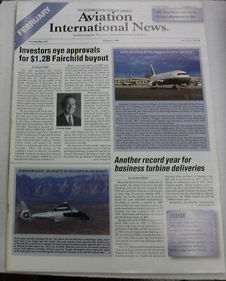 Aviation International News Magazine Charles Pieper February 2000 FAL 072115R