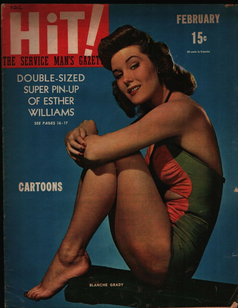 Hit! Magazine February 1946 Esther Williams Blanche Grady 022521ame2