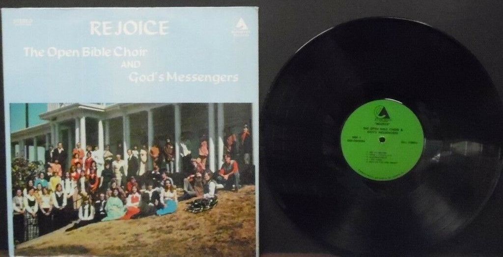 Rejoice The Open Bible Choir and God's Messengers vinyl EGS-OBC0026 010519LLE