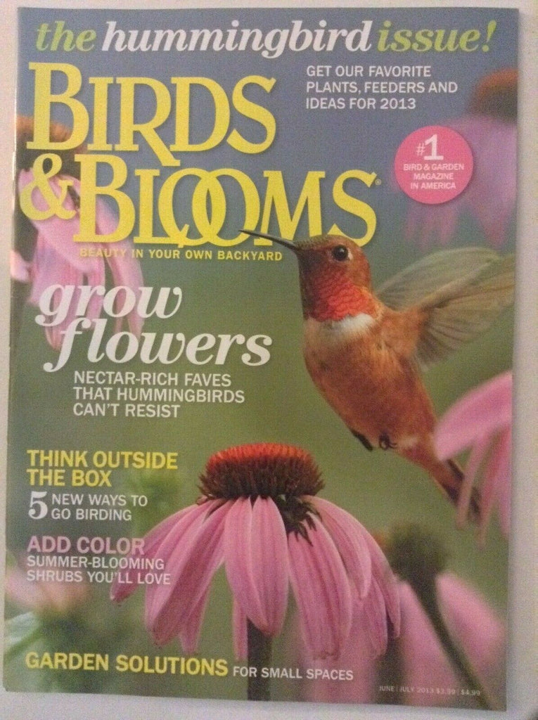 Birds & Blooms Magazine Hummingbirds June/July 2013 041119nonrh