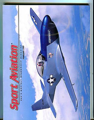Sport Aviation EAA's Monthly Membership Magazine February 1999 EX 031416jhe