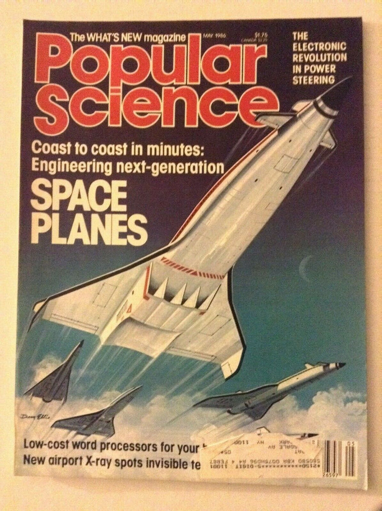 Popular Science Space Planes Power Steering May 1986 060119nonrh