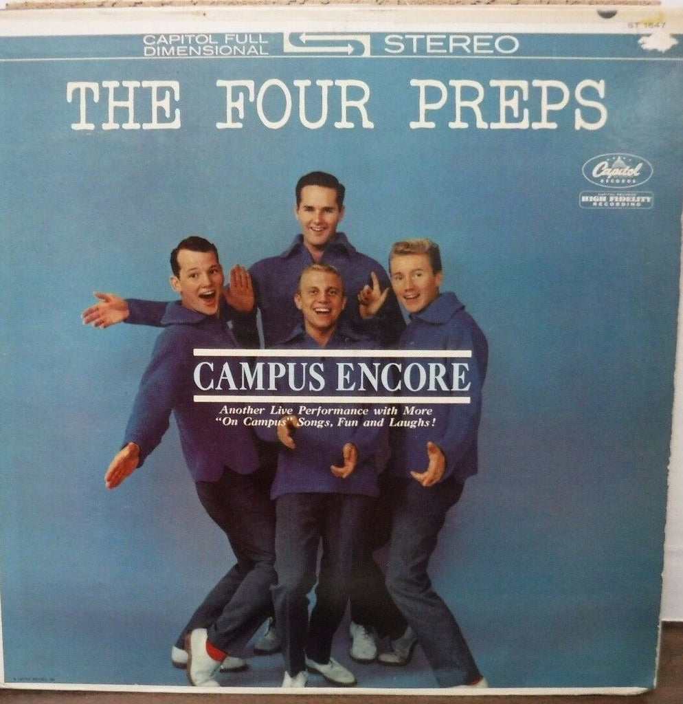 The Four Preps Campus Encore 33RPM sT1647 121716LLE