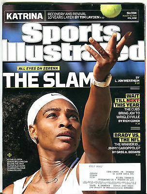 Sports Illustrated Magazine August 31 2015 Serena Williams EX 051016jhe